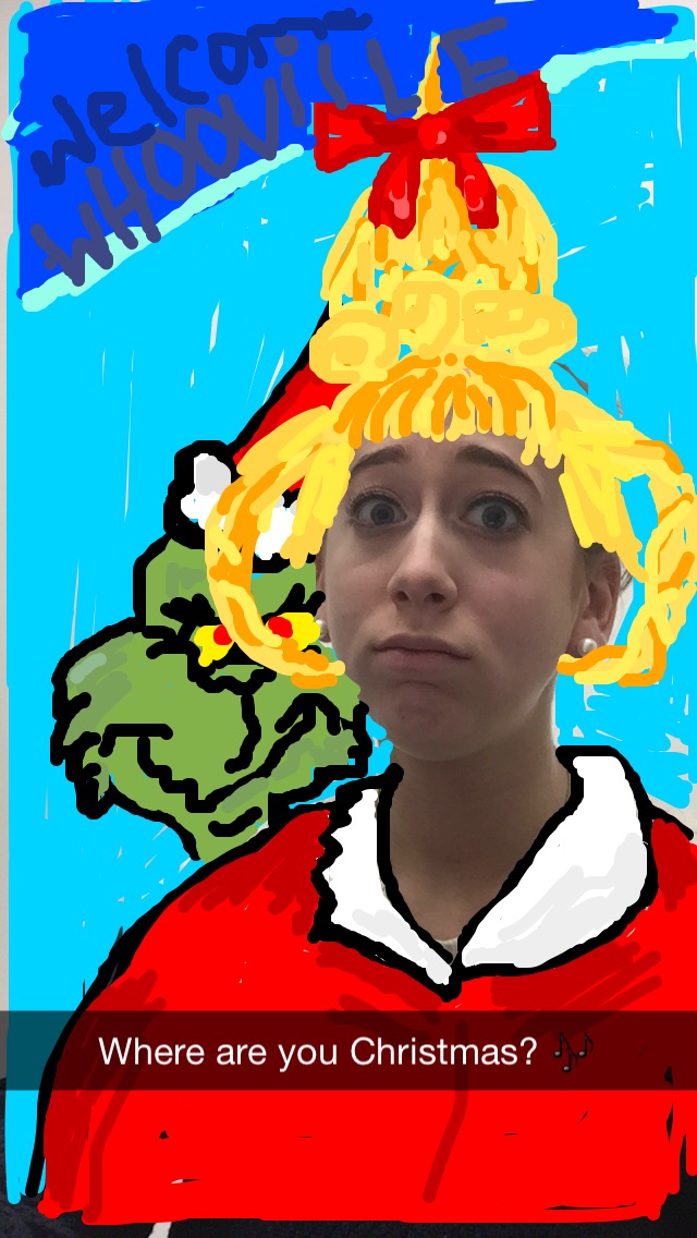 Emma as Cindy Lou Who