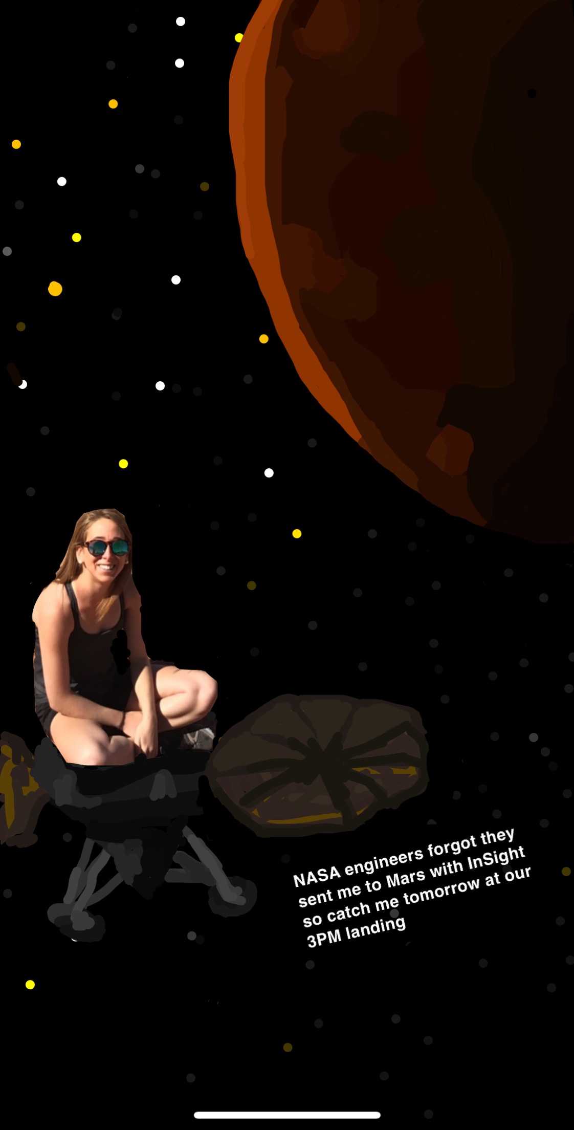 Emma on NASA Insight Rover